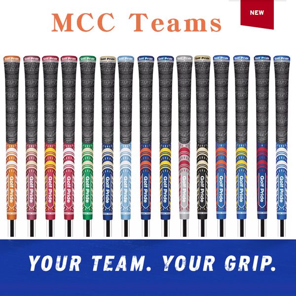 2020 mcc teams golf club handle grip semi-cotton thread non-slip standard model grip 15 color on the market
2020 mcc teams golf club handle grip semi-cotton thread non-slip standard model grip 15 color on the market