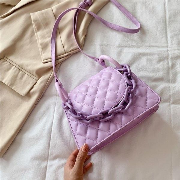 quilted threads pu leather crossbody bags for women vintage chain female shoulder handbags solid color ladies' travel tote bags
quilted threads pu leather crossbody bags for women vintage chain female shoulder handbags solid color ladies' travel tote bags