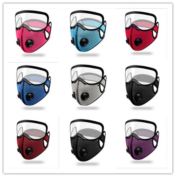 cycling breather value mask activated carbon filter respirator face eye shield masks 2 in 1 anti dust full mouth cover goggle masks e81302, Blue
cycling breather value mask activated carbon filter respirator face eye shield masks 2 in 1 anti dust full mouth cover goggle masks e81302, Blue