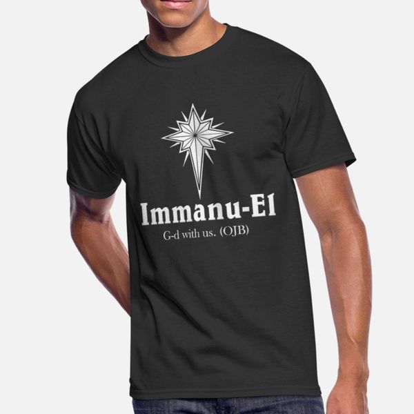 immanu el g d is with us ojb white t shirt men character short sleeve s-xxxl basic solid anti-wrinkle fashion summer style pattern shirt
immanu el g d is with us ojb white t shirt men character short sleeve s-xxxl basic solid anti-wrinkle fashion summer style pattern shirt