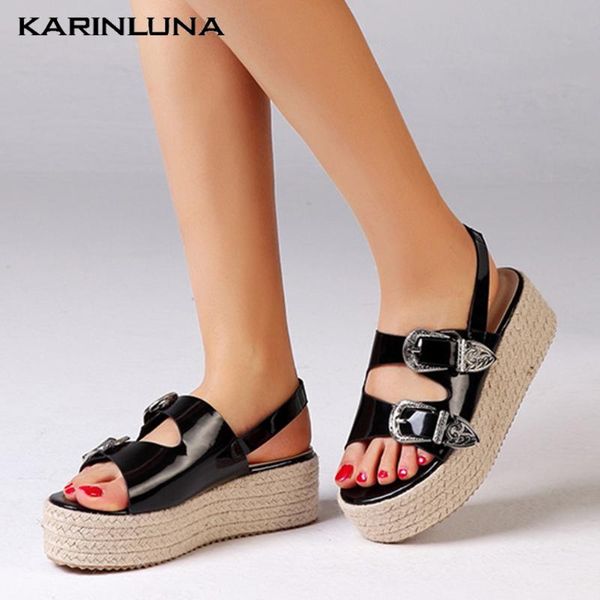karin 2020 dropship gladiator women sandals med wedges peep toe platform metal decoration flats summer casual woman shoes, Black
karin 2020 dropship gladiator women sandals med wedges peep toe platform metal decoration flats summer casual woman shoes, Black