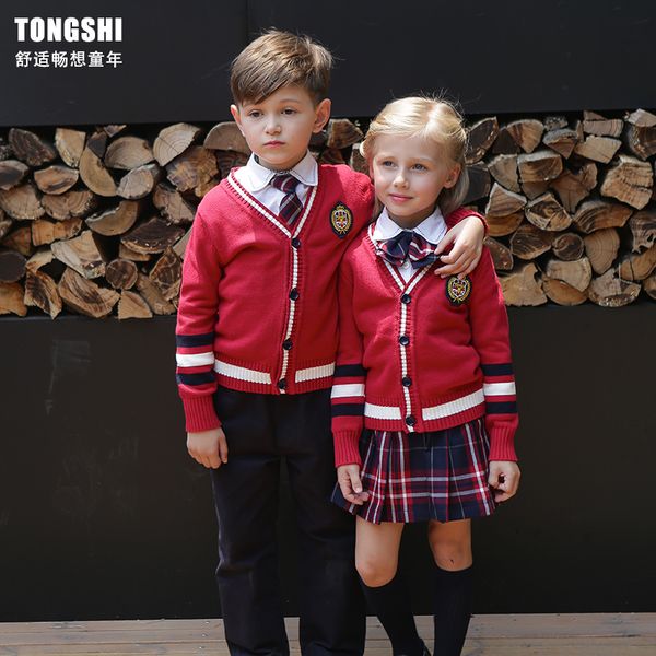 professional factory supply primary school uniform school suit for boys and girls knitting sweater umiforms for toddlers, White
professional factory supply primary school uniform school suit for boys and girls knitting sweater umiforms for toddlers, White