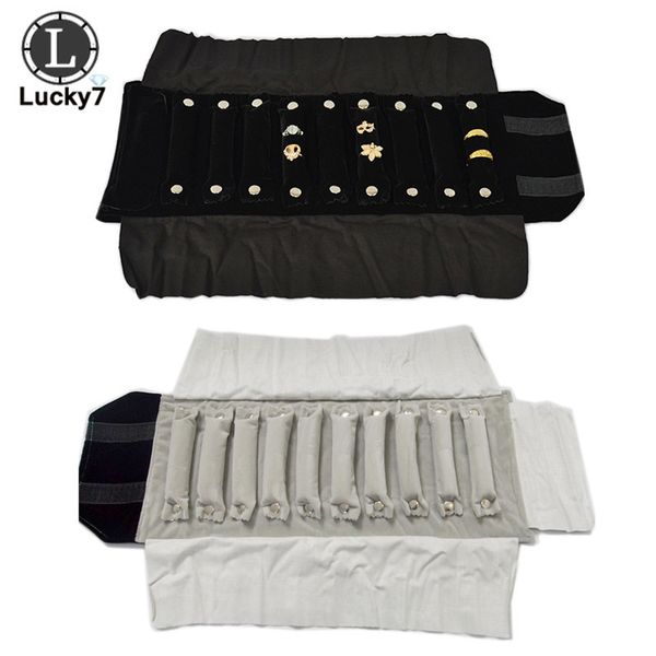 jewelry travel case velvet jewelry display carrying bag jewelry ring showed storage organizer box mx200810, Black;white
jewelry travel case velvet jewelry display carrying bag jewelry ring showed storage organizer box mx200810, Black;white