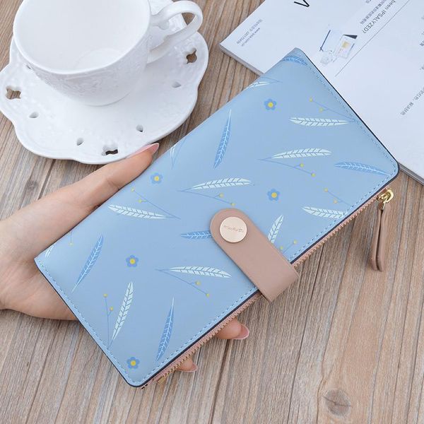 pink blue card holder coin purse ladies wallet female long zipper buckle korean fashion printing thin wallet 2039
pink blue card holder coin purse ladies wallet female long zipper buckle korean fashion printing thin wallet 2039