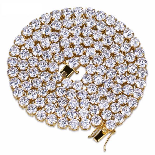 chains hiphop necklace gold/silver color all iced out copper micro pave cz stone 6mm tennis chain with 16"18"20"24"30&qu
chains hiphop necklace gold/silver color all iced out copper micro pave cz stone 6mm tennis chain with 16"18"20"24"30&qu