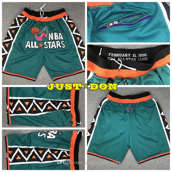 men just don pocket basketball shorts retro stitched 1996 green eastern all-star pocket shorts lining mesh all-star sports pocket sweatpants, Black;red
men just don pocket basketball shorts retro stitched 1996 green eastern all-star pocket shorts lining mesh all-star sports pocket sweatpants, Black;red