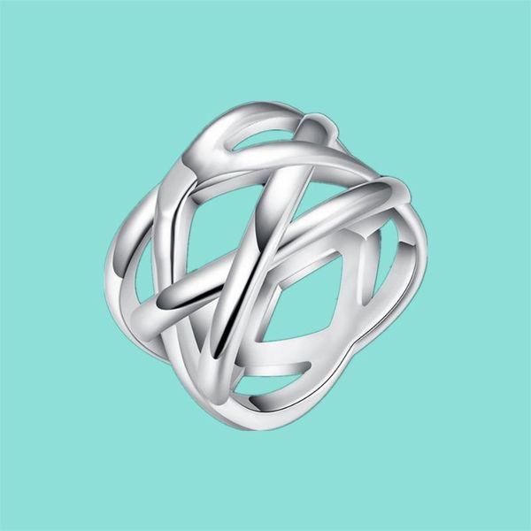 cluster rings fashion 925 sterling silver cross braided ring men women's simple party gift, Golden;silver
cluster rings fashion 925 sterling silver cross braided ring men women's simple party gift, Golden;silver