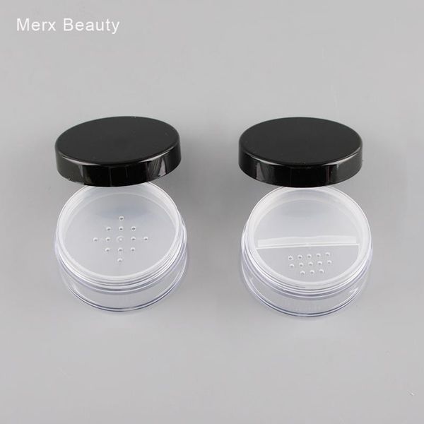 storage bottles & jars 5/50pcs 20ml clear plastic loose case/jar with black lid, empty round rotating sifter container puff
storage bottles & jars 5/50pcs 20ml clear plastic loose case/jar with black lid, empty round rotating sifter container puff
