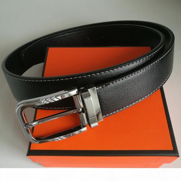 fashion men designer belt luxury ceinture smooth gold silver buckle pin leather belts for men waist belt with box ing, Black;brown
fashion men designer belt luxury ceinture smooth gold silver buckle pin leather belts for men waist belt with box ing, Black;brown