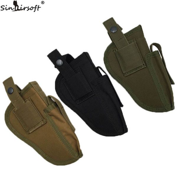 sinairsoft tactical universal pistol left right hand handgun waist holster with magazine pouch belt clip ambidextrou bag edc holsters
sinairsoft tactical universal pistol left right hand handgun waist holster with magazine pouch belt clip ambidextrou bag edc holsters