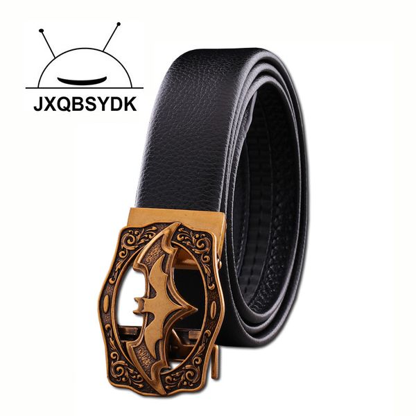 jxqbsydk belts for men bat automatic buckle leather male belts fashion ceinture femme 2020, Black;brown
jxqbsydk belts for men bat automatic buckle leather male belts fashion ceinture femme 2020, Black;brown