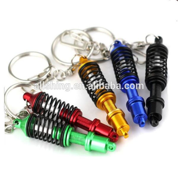 wholesale creative auto parts coilover shock absorber shape keychain keyring key chain, Silver
wholesale creative auto parts coilover shock absorber shape keychain keyring key chain, Silver