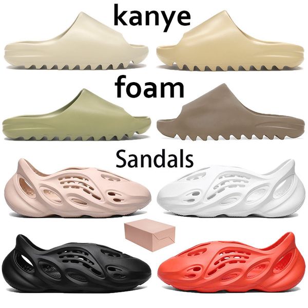 kanye sandals shoes foam runner triple black white red bone resin desert sand earth brown men women beach slippers with box
kanye sandals shoes foam runner triple black white red bone resin desert sand earth brown men women beach slippers with box