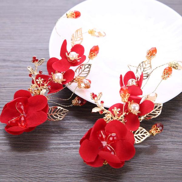 1pcs ladies elegant chic hair clip bridal wedding fashion simulation pearl hair accessories women delicate red color hairpins, Golden;silver
1pcs ladies elegant chic hair clip bridal wedding fashion simulation pearl hair accessories women delicate red color hairpins, Golden;silver