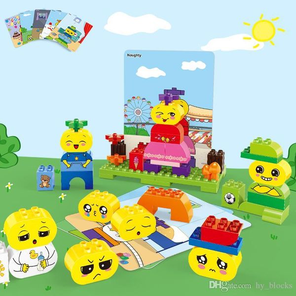 63pcs children early educational toys creative big particle assembly building blocks my little emotions series for kids gift 01
63pcs children early educational toys creative big particle assembly building blocks my little emotions series for kids gift 01