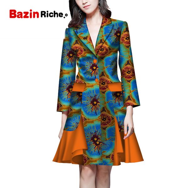 2020 african women clothing plus size autumn new style long coat for women print dashiki knee-length windbreaker wy3108, Red 
2020 african women clothing plus size autumn new style long coat for women print dashiki knee-length windbreaker wy3108, Red