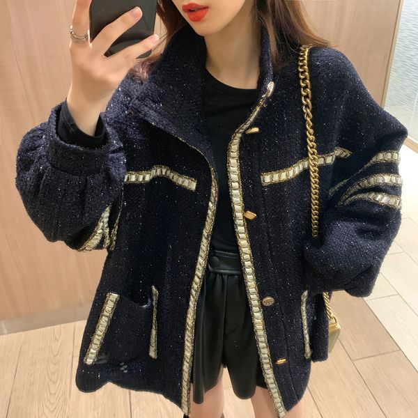 discount good quality loose wool coat women fashion brand outerwear fashion winter autumn patchwork coats turn-down collar, Black
discount good quality loose wool coat women fashion brand outerwear fashion winter autumn patchwork coats turn-down collar, Black