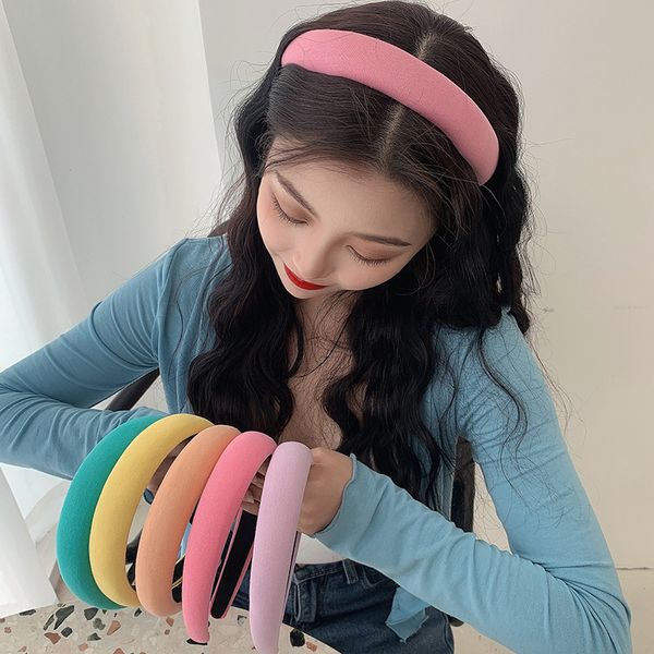 sponge non-slip hair hoop women headband soft wide girls hair band solid color padded ladies head band accessories
sponge non-slip hair hoop women headband soft wide girls hair band solid color padded ladies head band accessories