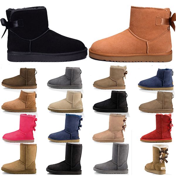 fashion fur leather booties women designer boots ladies gilrs ankle boots chestnut gray blue pink snow winter boot size 36-41, Black
fashion fur leather booties women designer boots ladies gilrs ankle boots chestnut gray blue pink snow winter boot size 36-41, Black