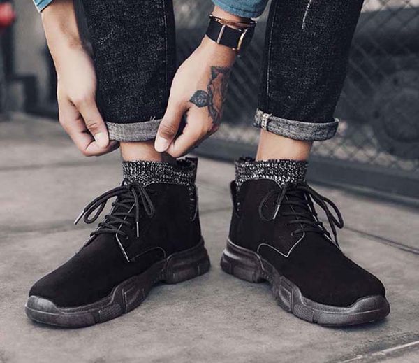 fashion color matching round head women long boots female martin casual wild non-slip leather women's boots cowboy booties sh008 p30, Black
fashion color matching round head women long boots female martin casual wild non-slip leather women's boots cowboy booties sh008 p30, Black