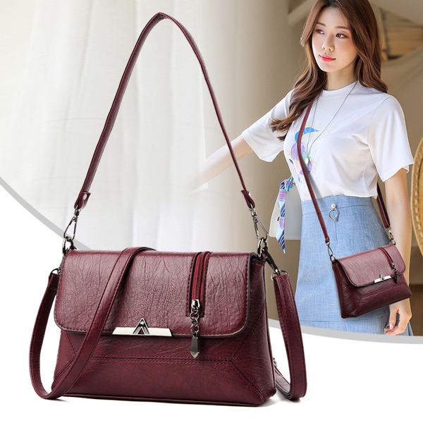 new small pu leather handbags 2020 leisure woman mini shoulder messenger bags purse simple style female crossbody hand tote bags
new small pu leather handbags 2020 leisure woman mini shoulder messenger bags purse simple style female crossbody hand tote bags