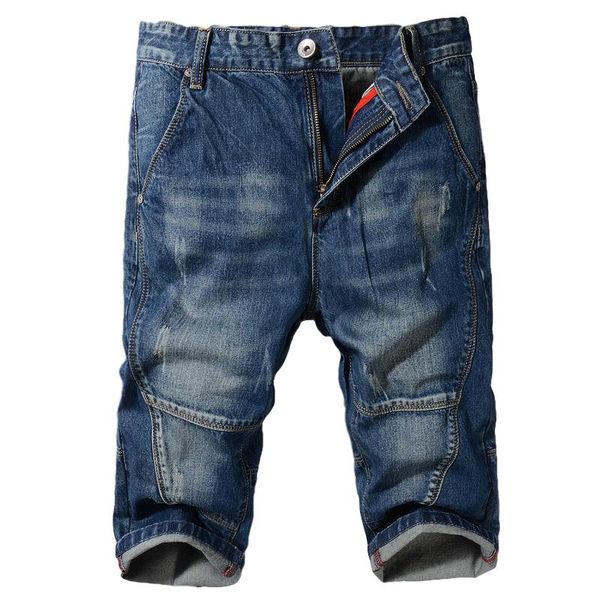 men's jeans idopy fashion brand designer ripped biker shorts men distressed moto denim joggers washed patchwork, Blue
men's jeans idopy fashion brand designer ripped biker shorts men distressed moto denim joggers washed patchwork, Blue