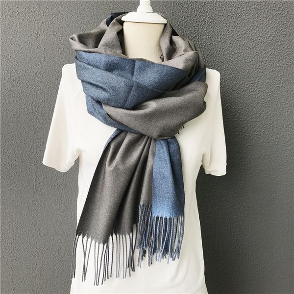 2020 new winter warm solid double-side soft women cashmere scarves shawls and wraps bandana female foulard tassel men scaves, Blue;gray
2020 new winter warm solid double-side soft women cashmere scarves shawls and wraps bandana female foulard tassel men scaves, Blue;gray