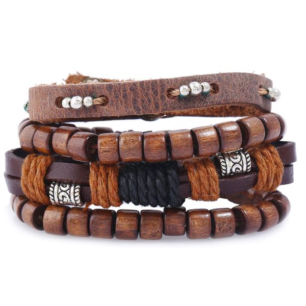 natural retro diy jewelry suit hand woven wooden beads bracelet 4pcs/set bangles male decoration manual beaded wristband, Golden;silver
natural retro diy jewelry suit hand woven wooden beads bracelet 4pcs/set bangles male decoration manual beaded wristband, Golden;silver