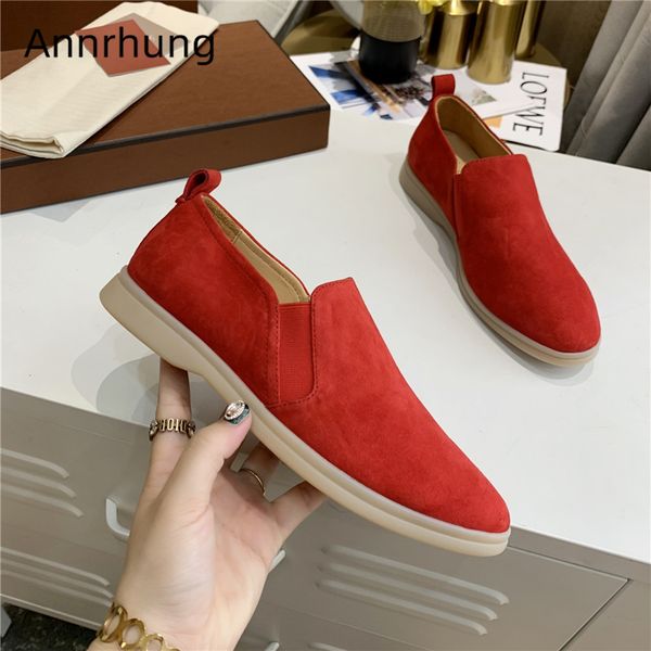 candy color suede spring flat shoes woman round toe elastic band slip-on loafers new chic concise casual shoes women, Black
candy color suede spring flat shoes woman round toe elastic band slip-on loafers new chic concise casual shoes women, Black