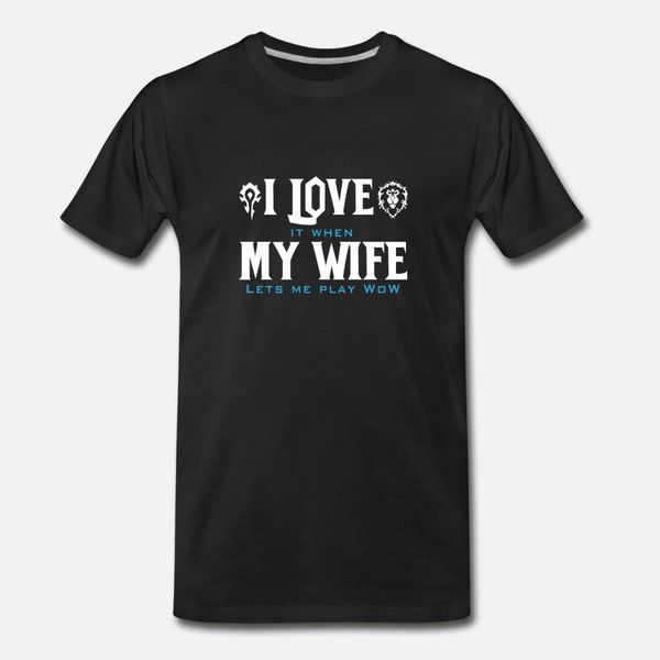 wow love it when my wife let me play wow t shirt men character short sleeve o neck cool fit building summer style pictures shirt
wow love it when my wife let me play wow t shirt men character short sleeve o neck cool fit building summer style pictures shirt