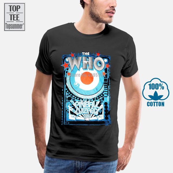 who t shirt pinball wizard official merchandise 100% cotton short sleeve o neck men's 2018 cool s 3xl
who t shirt pinball wizard official merchandise 100% cotton short sleeve o neck men's 2018 cool s 3xl