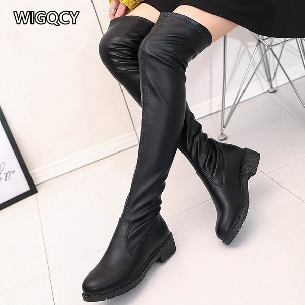 2020 winter new over-the-knee boots women's high-heeled stiletto gray pointed toe stovepipe stretch boots high d1630, Black
2020 winter new over-the-knee boots women's high-heeled stiletto gray pointed toe stovepipe stretch boots high d1630, Black