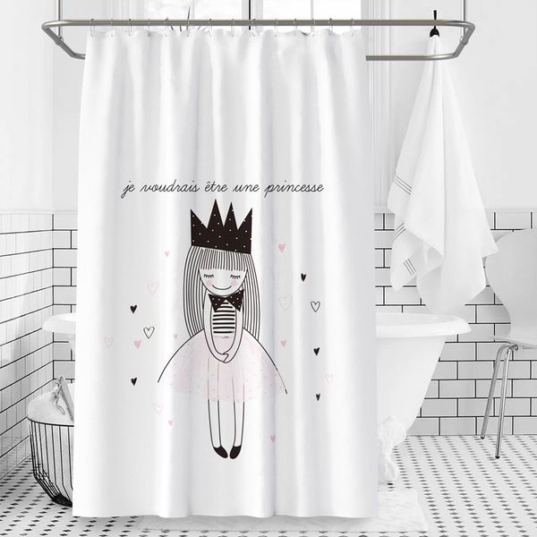little girl printing shower curtain cartoon waterproof and mildew proof shower curtain toilet bathroom partition
little girl printing shower curtain cartoon waterproof and mildew proof shower curtain toilet bathroom partition