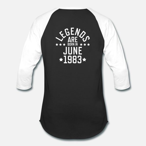 legends are born june 1983 t shirt men personalized cotton size s-3xl novelty fitness fashion summer natural shirt
legends are born june 1983 t shirt men personalized cotton size s-3xl novelty fitness fashion summer natural shirt