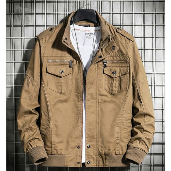 men workwear jackets fashion solid color autum mens clothing men thin air force jackets fashion plus size coat new arrival 2020 sale, Black;brown
men workwear jackets fashion solid color autum mens clothing men thin air force jackets fashion plus size coat new arrival 2020 sale, Black;brown