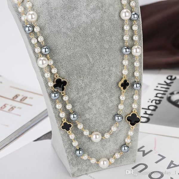 agood imitation pearl long necklaces for women elegant party jewelry double layer necklace, Silver
agood imitation pearl long necklaces for women elegant party jewelry double layer necklace, Silver