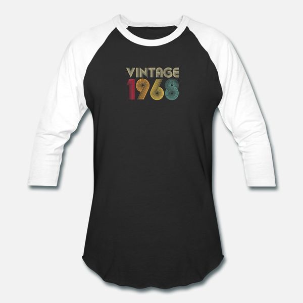 1968 52nd birthday gift vintage retro men women t shirt men loose 100% cotton size s-3xl letters loose authentic spring autumn formal
1968 52nd birthday gift vintage retro men women t shirt men loose 100% cotton size s-3xl letters loose authentic spring autumn formal