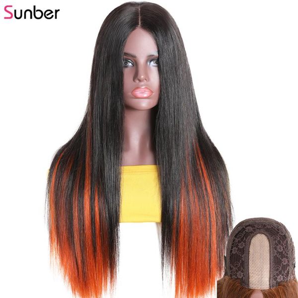 sunber скрытых моменты pu silk основа парик 150% плотность длинного omber оранжевого нет клей бразильский прямой парик человеческих волос, Black;brown
sunber скрытых моменты pu silk основа парик 150% плотность длинного omber оранжевого нет клей бразильский прямой парик человеческих волос, Black;brown