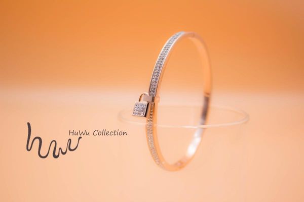 women's unique lock pendant bangle with zircons incredible fashion new style urban classic trendy the special design from huwu, Black
women's unique lock pendant bangle with zircons incredible fashion new style urban classic trendy the special design from huwu, Black