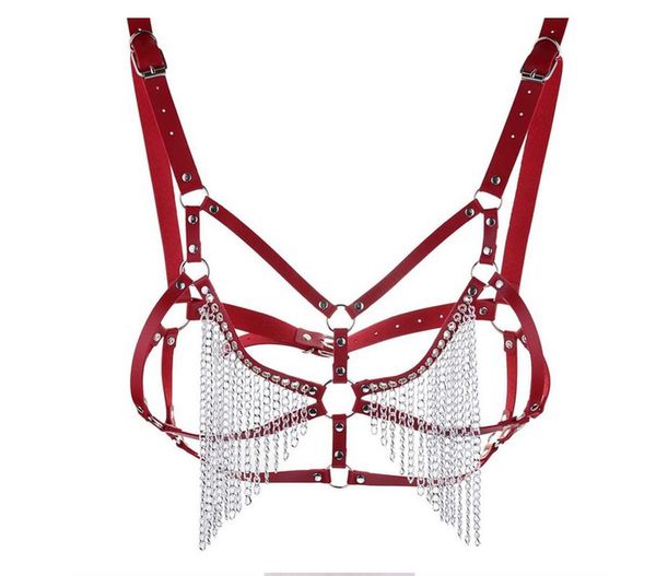 rock cortex body chain bra chain fringed bikini vest harness strap sling designer belts women harajuku belts, Black;brown
rock cortex body chain bra chain fringed bikini vest harness strap sling designer belts women harajuku belts, Black;brown