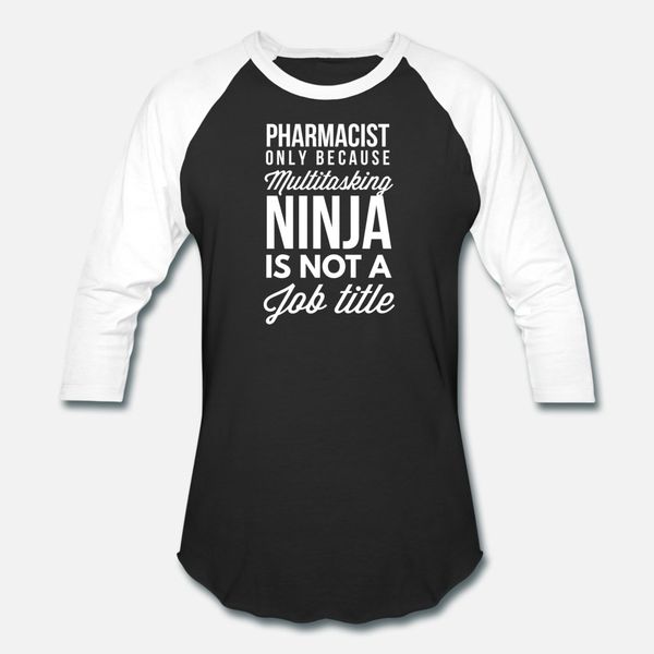 pharmacist ninja t shirt men printing 100% cotton s-3xl natural fit basic summer style pictures shirt
pharmacist ninja t shirt men printing 100% cotton s-3xl natural fit basic summer style pictures shirt