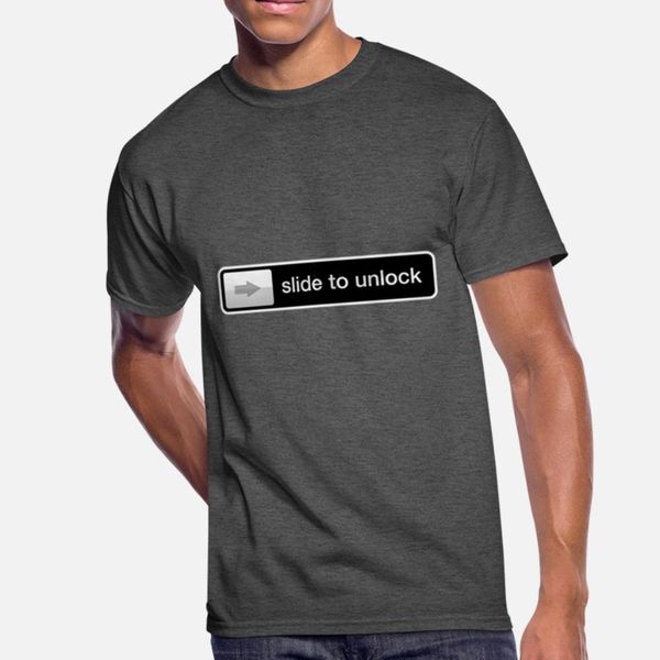 slide to unlock iphone t shirt men fit tee shirt o neck standard fit new fashion spring autumn unique shirt
slide to unlock iphone t shirt men fit tee shirt o neck standard fit new fashion spring autumn unique shirt