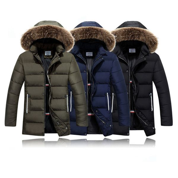 mens tooling down jackets fashion trend cardigan zipper button slim fur collar hooded outerwear designer male warm casual mid-length coats, Black;brown
mens tooling down jackets fashion trend cardigan zipper button slim fur collar hooded outerwear designer male warm casual mid-length coats, Black;brown