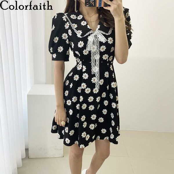 colorfaith new 2020 women summer dress turn-down collar high waist casual puff sleeve print floral lace up bow mini dress dr8836, Black;gray
colorfaith new 2020 women summer dress turn-down collar high waist casual puff sleeve print floral lace up bow mini dress dr8836, Black;gray