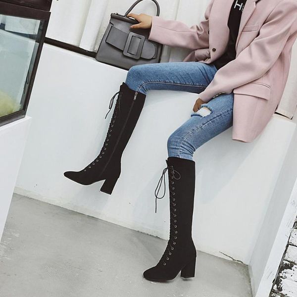 boots 2021 autumn winter arrival design mid-calf women cool high platform wedges shoes woman, Black
boots 2021 autumn winter arrival design mid-calf women cool high platform wedges shoes woman, Black