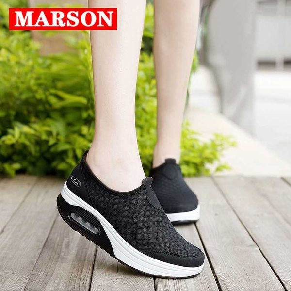 marson women's casual shoes sneakers rocking shoe breathable light mesh surface leisure running ladies plus size outdoor, Black
marson women's casual shoes sneakers rocking shoe breathable light mesh surface leisure running ladies plus size outdoor, Black