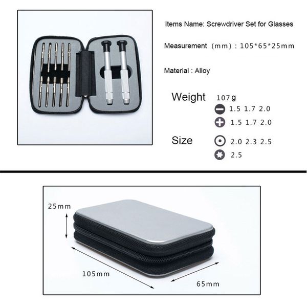 reven jate professional glasses watch repair precise screwdriver set suit watches hex tools handle cutter head, Silver
reven jate professional glasses watch repair precise screwdriver set suit watches hex tools handle cutter head, Silver