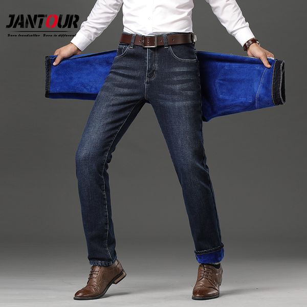 jantour 2020 men warm jeans autumn winter jeans thicken fleece men long trouser 28-40 42 44 46, Blue
jantour 2020 men warm jeans autumn winter jeans thicken fleece men long trouser 28-40 42 44 46, Blue