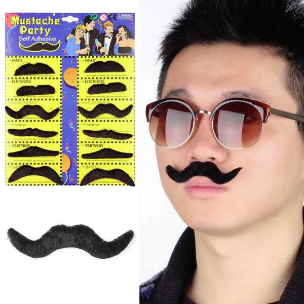 12шт / комплект костюма партии halloween поддельные усы усы смешные whisker поддельные бороды
12шт / комплект костюма партии halloween поддельные усы усы смешные whisker поддельные бороды