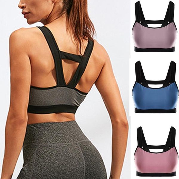 women sport paded bra fitness hollow out yoga bra underwear running yoga gym fitness crop women push up sports, White;black
women sport paded bra fitness hollow out yoga bra underwear running yoga gym fitness crop women push up sports, White;black